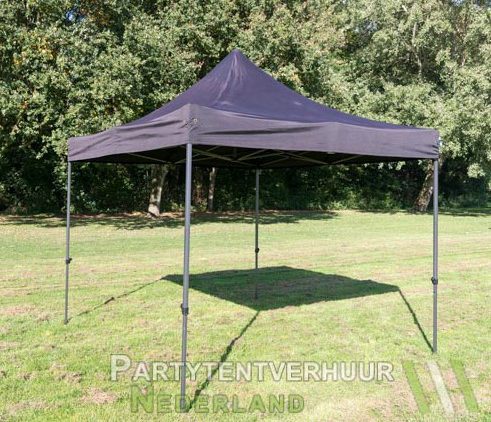 Easy up tent 3x3 meter schuin huren - Partytentverhuur Assen
