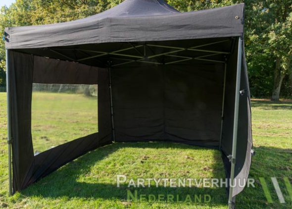 Easy up tent 3x3 meter voorkant huren - Partytentverhuur Assen
